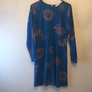 LOFT SUNBURST DRESS • SIZE 4